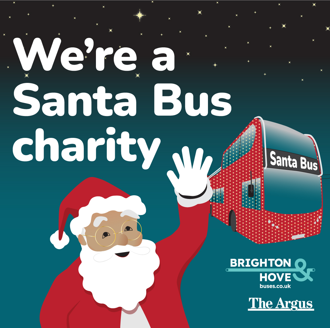 We're a Santa Bus charity